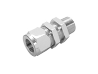 Stainless Steel 316L Bulkhead Male Connector