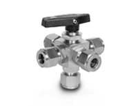 Titanium Gr 5 5 Way Ball Valve