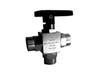 Carbon Steel A105 3 Way Ball Valve