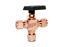 Copper Nickel 70/30 3 Way Ball Valve