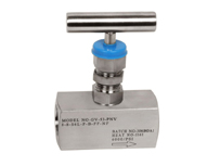 Monel 400 Panel Mount Needle Valve