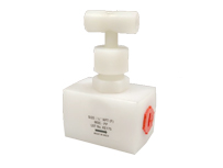 PTFE Panel Mount Needle Valve