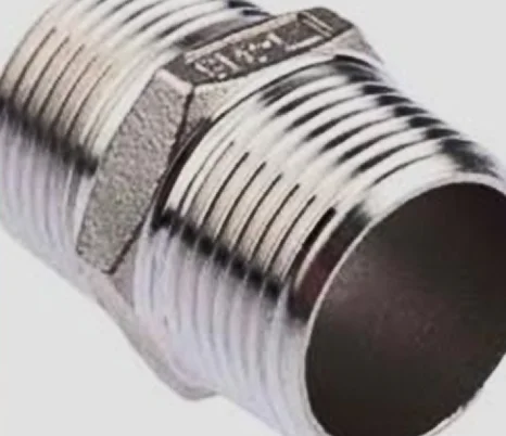 Duplex Stainless Steel Hex Nipple