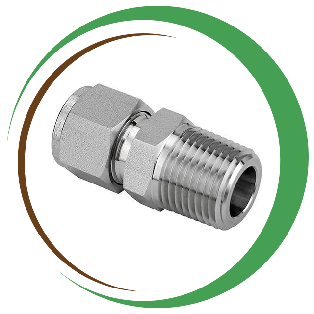 ASTM B564 UNS N10276 MALE CONNECTOR NPT