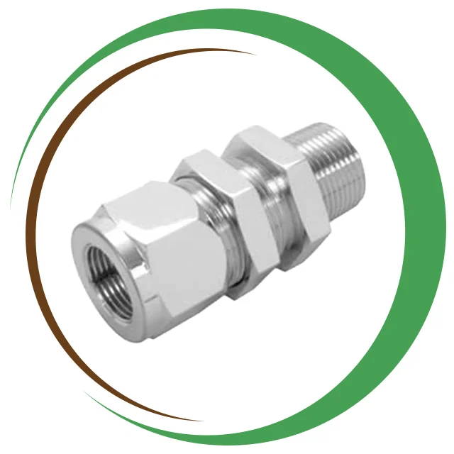 Alloy 625 Bulkhead Male Connector NPT