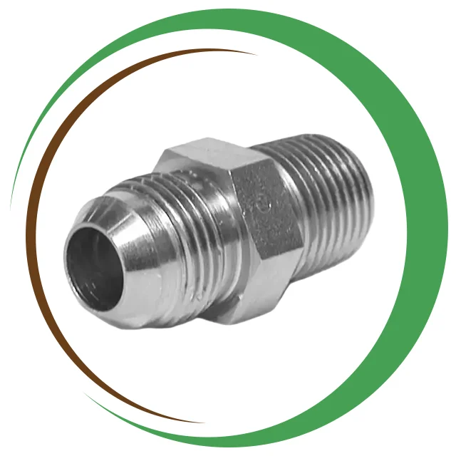 Inconel 625 Male Connector JIC