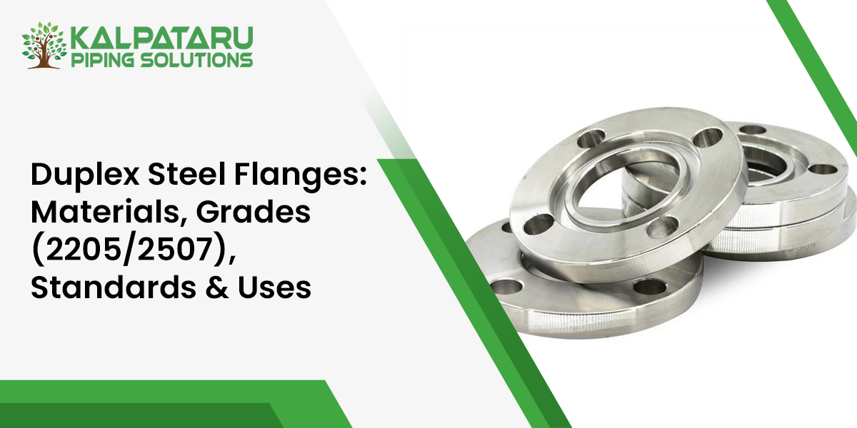Duplex Steel Flanges: Materials, Grades (2205/2507), Standards & Uses