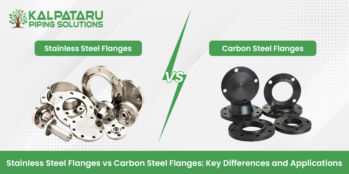 stainless steel flanges vs carbon steel flanges